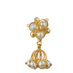 PEARL JHUMKA STUD