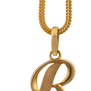 R -LETTER LOCKET